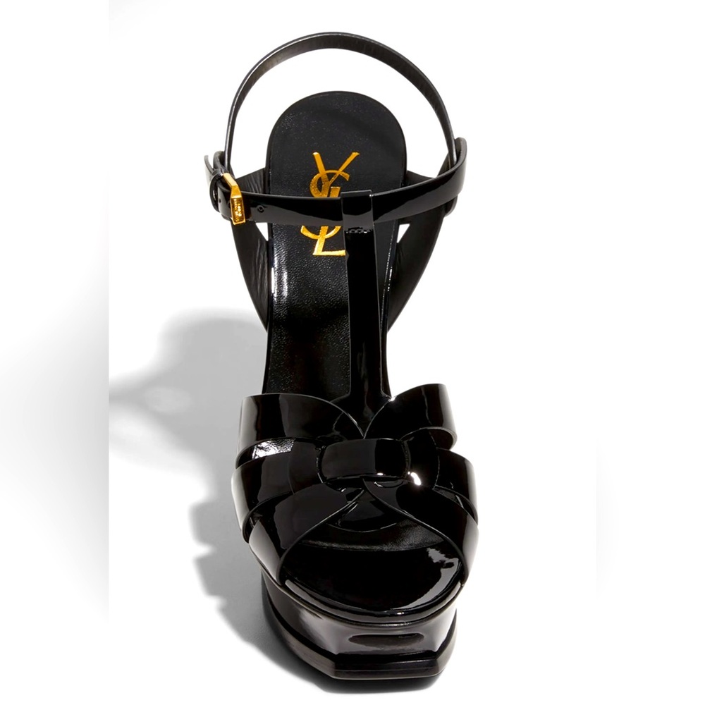 Ysl Tribute Patent Leather Sandal (105 cm) NEVER WORN